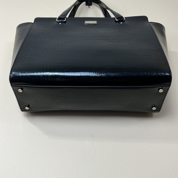 Kate Spade Elissa Croc Embossed Laptop Bag - Picture 14 of 15